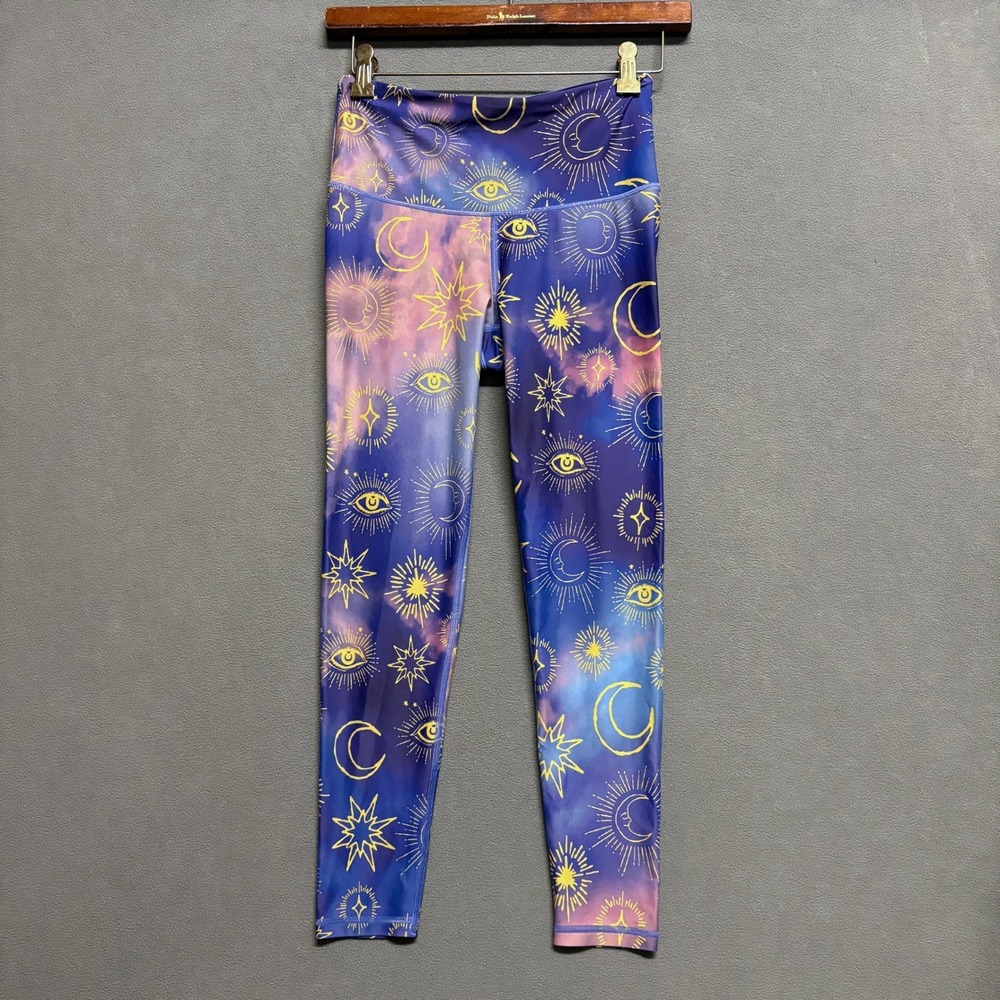 VICTORIA SECRET SPORT Celestial Sun Moon Leggings Small Athletic